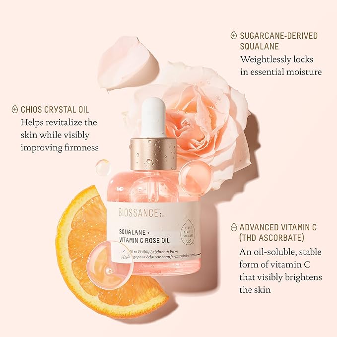 Squalane + Vitamin C Rose Oil My Store
