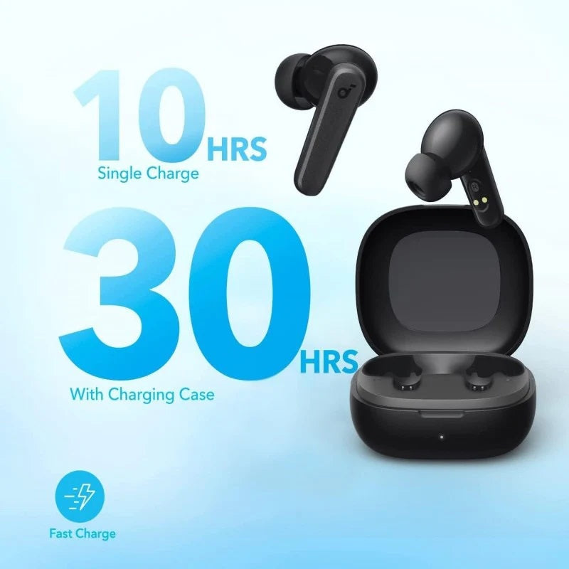 True Wireless Bluetooth Earbuds with Deep Bass & Noise Cancellation TrendyZone