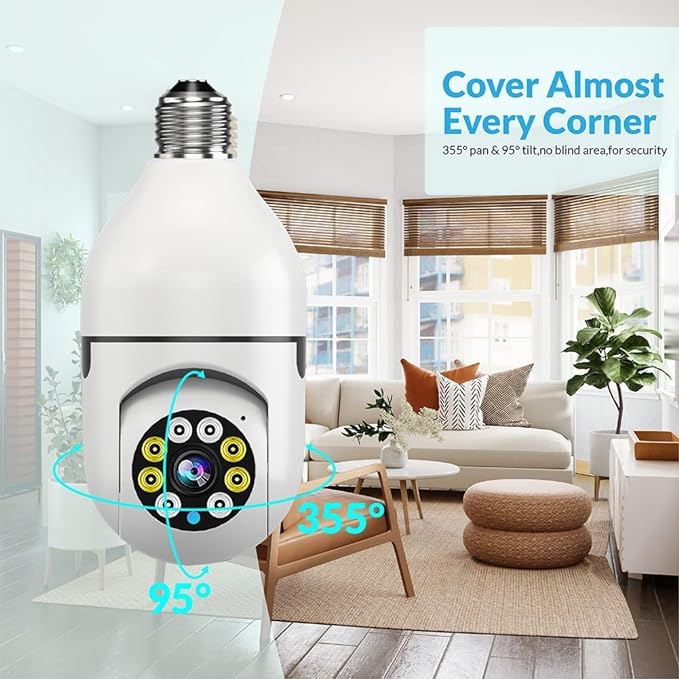 Security Camera with LED Lights Adeeba's Collection