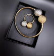 Dual Style Gold-Tone Jewelry Set TrendyZone
