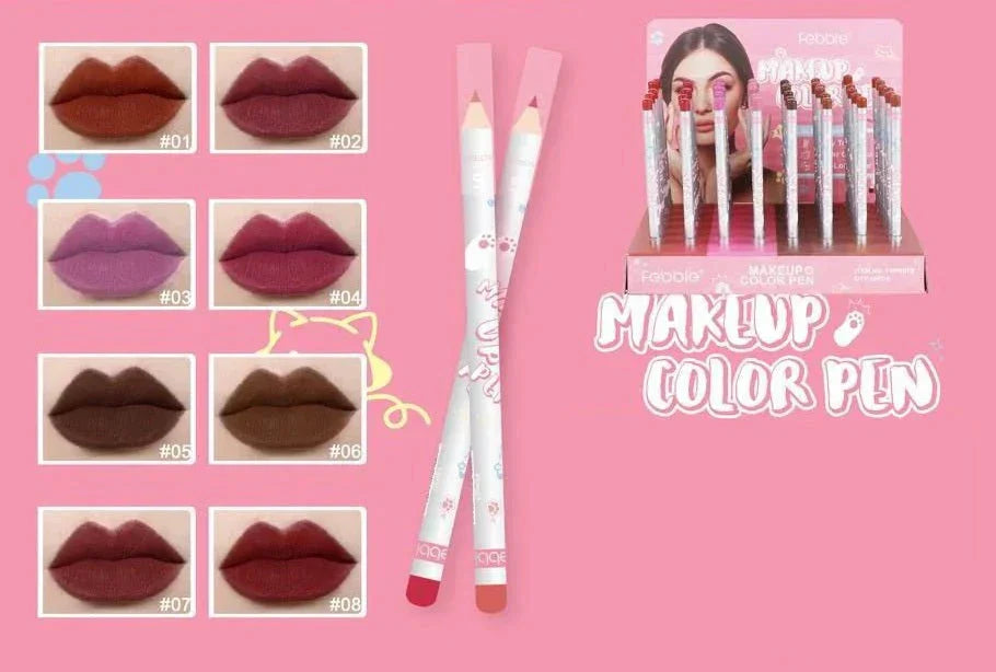 Long-Lasting, Smooth & Precise Lip Liner Trendy zone